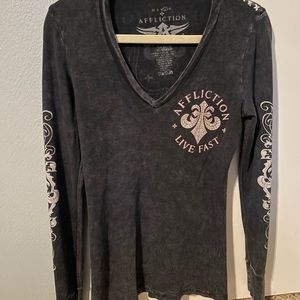 Affliction long sleeve